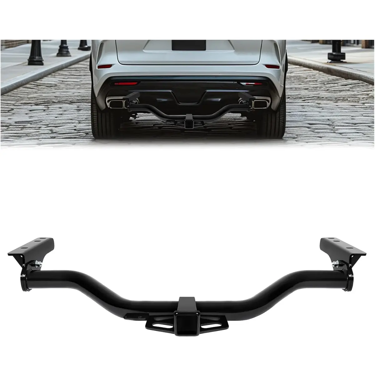 HECASA Class 4 Trailer Hitch Compatible with 2013 Infiniti JX35 2014-2020 Infiniti QX60 2013-2020 Nissan Pathfinder Trailer Tow Hitch 2 Inch Receiver