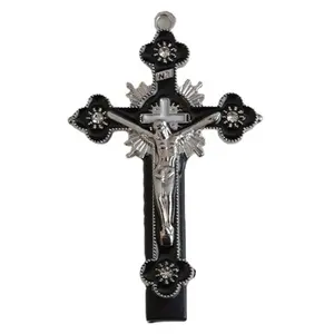 Y2K Punk Style Side Hair Clip, Cross Hair Clip, Headpiece for Teenage Girls