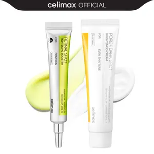 [celimax official] Korean dark spot care duo l tiktok viral retinal shot booster & TXA 5% cream, Wrinkles & Fine Lines, Firmer Skin, Pore Minimizer, Non-Irritating, Korean Skincare