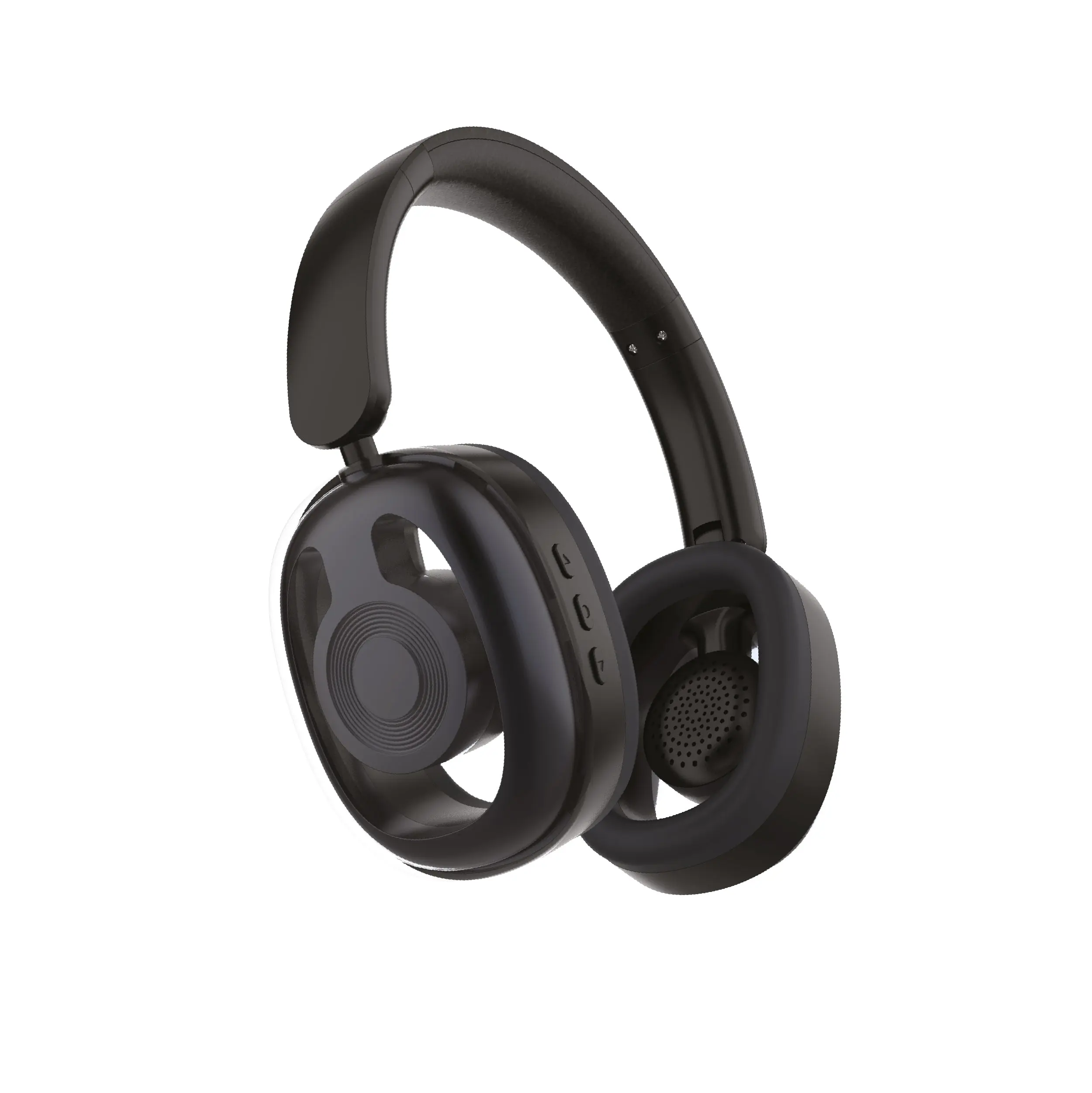 RCA WAVE-77 Wireless Over-Ear Headphones with Foldable, 90° Rotating Ear Cups