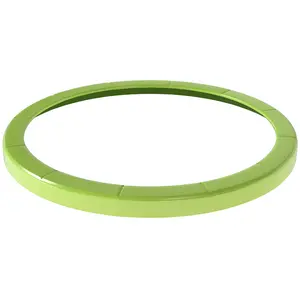 Full wrap spring shielding trampoline buffer pad effective protection against finger toe and hair pinch damage stylish appearance matching various outdoor home decoration styles