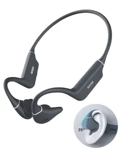 NANK Runner Diver2 Pro Bone Conduction Headphones, IP69 Waterproof Swimming Headphones, Open-Ear Wireless Bluetooth 5.4 Sport Earphones 32GB Memory with Built-in Mic, 10H Playtime for Running Workout