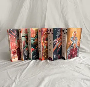 Red Rising Paperback Dust Jackets Full Set