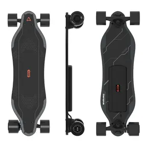 MEEPOBOARD Electric Skateboard, 7-Ply Maple Mini Cruiser for Beginners and Commuting, 15.5 MPH Top Speed with M5 Remote