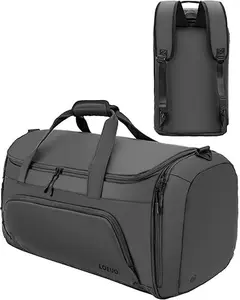 Best Father's Day Gift 2026—100% Waterproof Travel Garment Duffle Bags Combo Carry On for Women Men, Mens 3 In 1 Convertible Garment Bags for Travel with Shoe Compartment, High Capacity Folding Suit Bag Travel