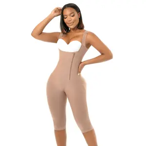 Alisum Fajas Meli'belt 3018 High Waist Daily Wear Plain Powernet Compression Faja with Cool-Touch Technology & Lycra Fabric