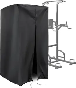 Protective Cover for Pull Up Bar Station, &  Cover for Power Tower/Pull Up Dip Station-Indoor or Outdoor - 42"L x 40"W x 64"H