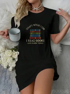 That's What I Do I Read Books And I Know Things - Reading Casual Dress