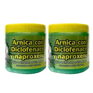 (Pack of 2) Arnica pomada muscular 125g - Arnica Massage Balm – 125g | Soothing Full-Body Care