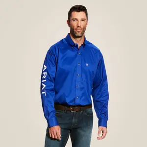 Ariat Team Logo Twill Shirt - Ultramarine
