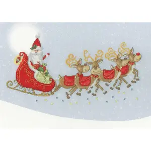 Sleigh Ride XKTB9 Counted Cross Stitch Kit