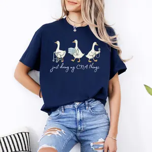 Silly Goose CNA Shirt, Cute Certified Nursing Assistant Gift, Medical Work Nursing Appreciation Shirt , CNA Graduation Gift V