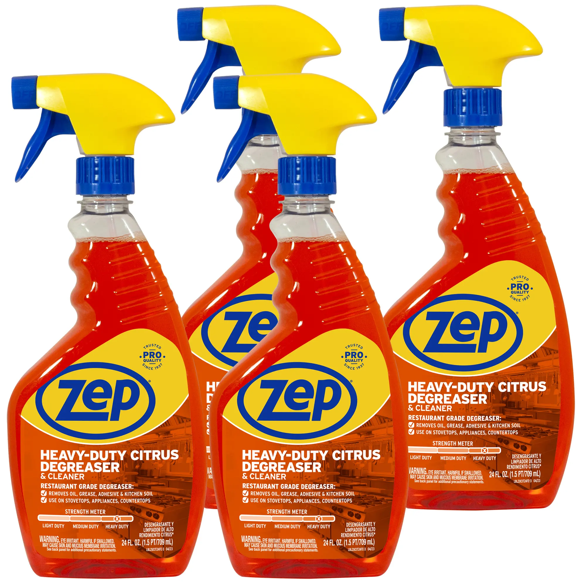 Zep Heavy-Duty Citrus Cleaner Spray Bottle 24 Fl oz