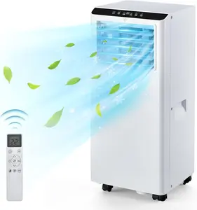 【Christmas Gift】8000 BTU Portable Air Conditioners with Remote Control and 24H Timer, 3 IN 1 Low Noise Portable AC Unit with Dehumidifier and Fan, up to 350Sq. Ft. For Bedroom Living Room Office Dorms