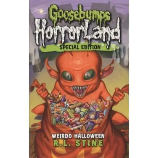 Used "Weirdo Halloween" (Goosebumps Horrorland) Scary Theme Children's Special Edition Book - R.L. Stine, Very Good Condition, English Paperback, School & Educational Office Stationery Supply