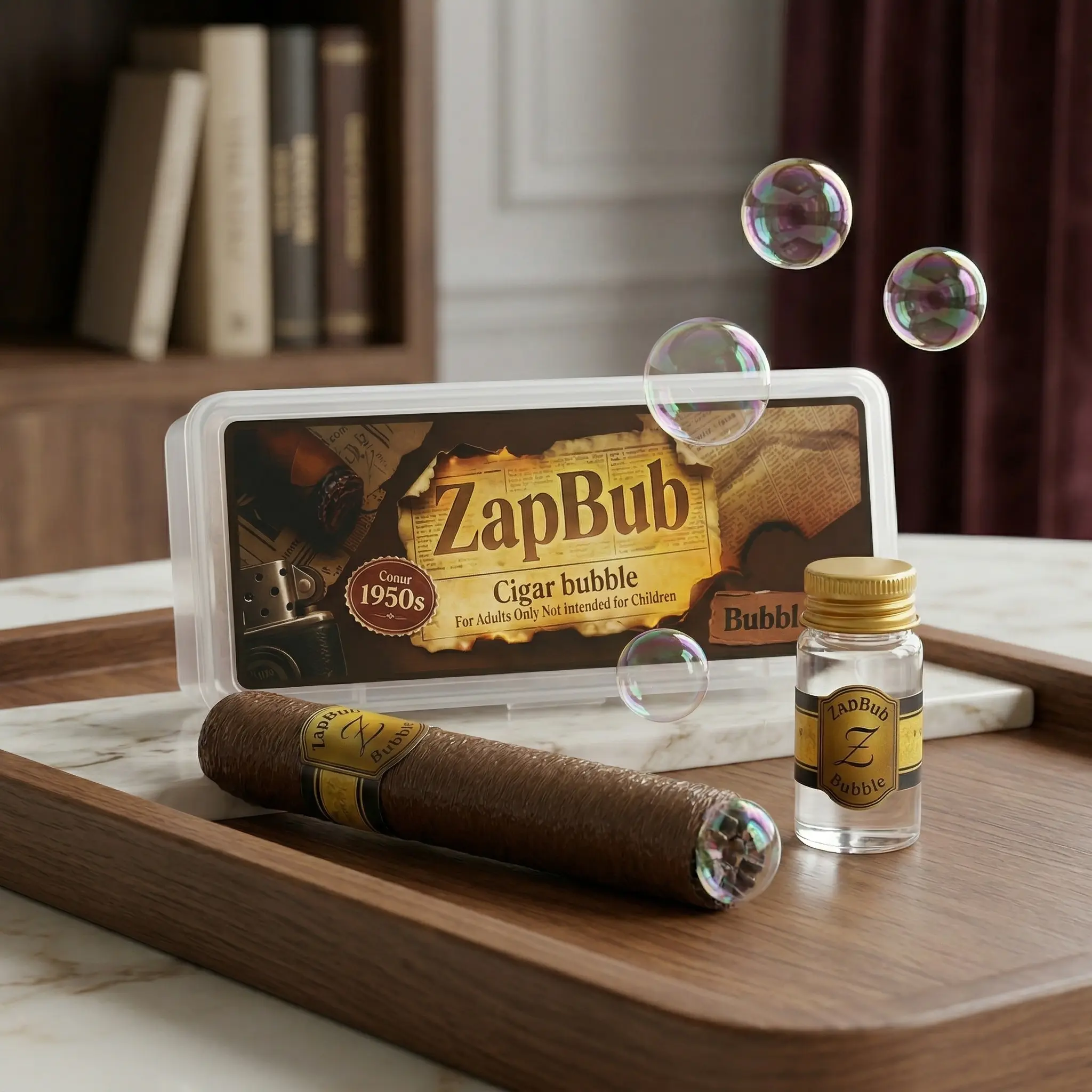 Novelty Cigar Bubble Toy, Bubble Pop Fidget Cigar Box,Bubble Maker for Stress & Anxiety Relief ,Father's Day gift, prank gifts for adults, Fun Party Gift for Men Women#summerwins#DealsForYouDays