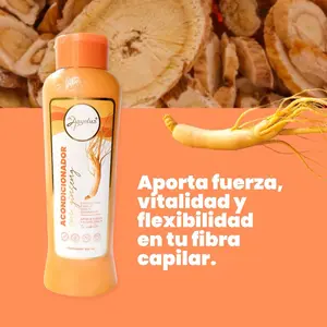 Acondicionador con Ginseng Anyeluz - Hair conditioner with ginger and Ginseng -  Haircare Shampoo