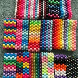 Homemade Peyote Cuff Bracelets - Cute Handmade Fashionable Kandi Cuffs to Trade or Accessorize