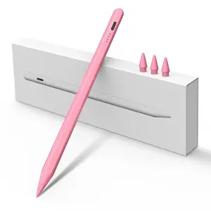 Digital iPad Stylus Pen, Tablet Accessory with Fast Charge, Palm Rejection, Tilt Sensitivity, Magnetic Active Touch Screen Writing Pencil Compatible with iPad 6/7/8/9/10, Pro 12.9-in&11-in, Air 3/4/5, Mini 5/6