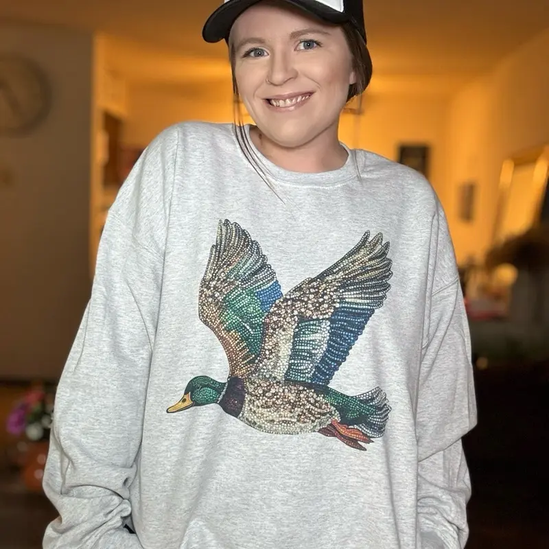 Rhinestone Duck Graphic Top!