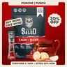 Salud 2-in-1 [Calm + Sleep] Nighttime Drink Mix, Agua Fresca,  Melatonin, Magnesium, Saffron Extract, L-Theanine, Relaxation & Sleep Support, Non-GMO, Gluten Free, Vegan, Low Calorie, 1g Sugar (15 Servings)