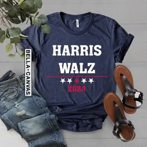 Kamala Harris Tim Walz 2024 ,Democrat VP Vice President USA Election, Kamala 2024, Political Womens Graphic T-Shirt, Kamala Harris Rally
