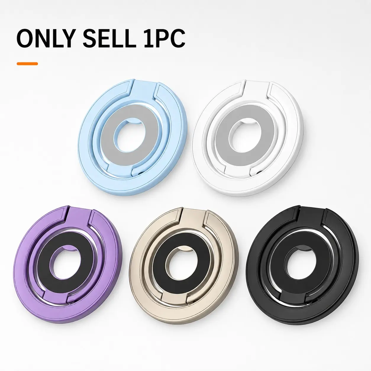 Dual-Sided Strong Phone Stand, 360 Degree Rotating Foldable Holder, Convenient Use, Perfect Mobile Smartphone Support Accessory, Cell Phone Stand