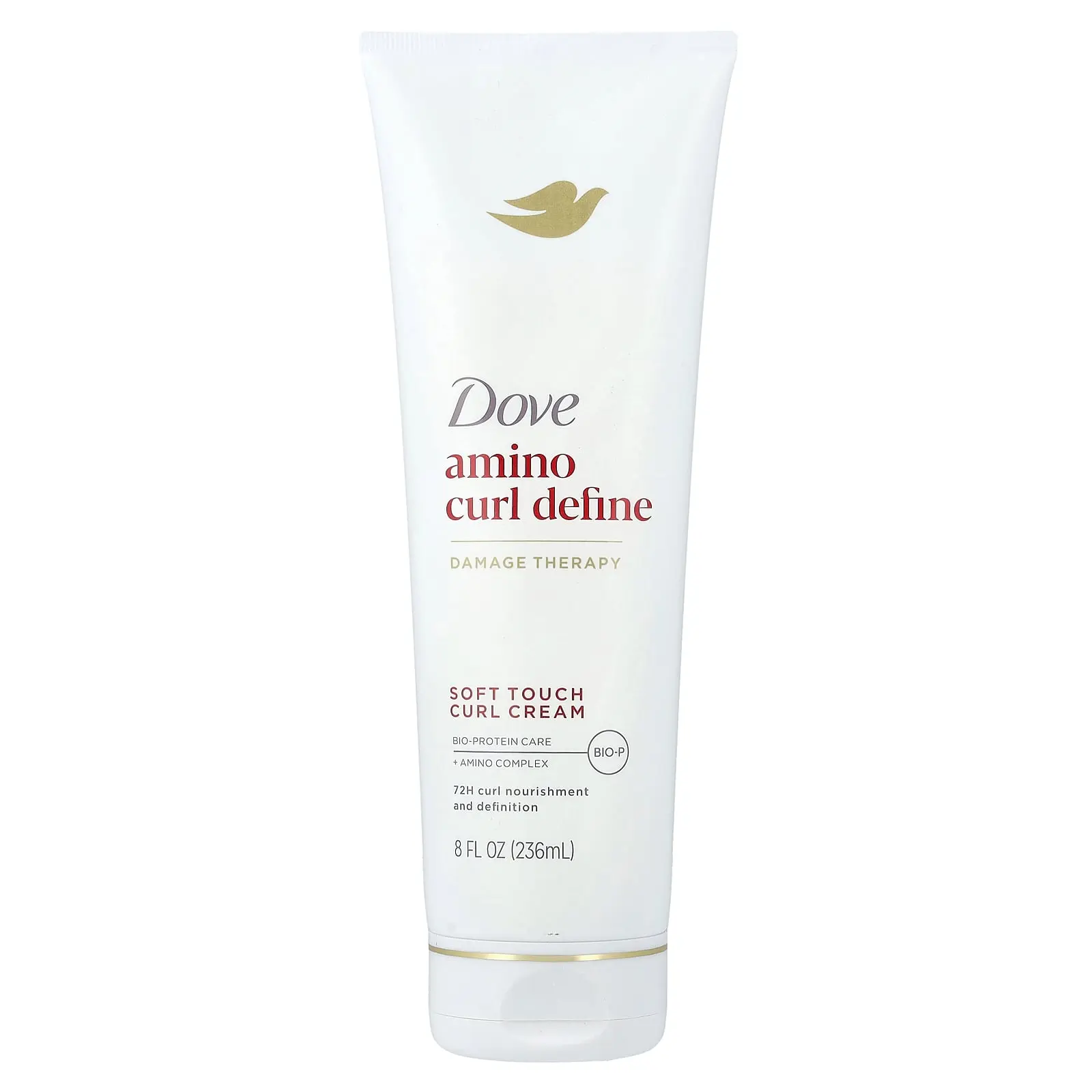 Dove Amino Curl Define, Soft Touch Curl Cream, For Curly, Coily Hair Types, 8 fl oz (236 ml)