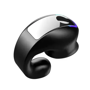 Earphone Clip Wireless Bluetooth Headphone Bone Conduction Headset High Quality TWS Sport Noise Canceling With Mic