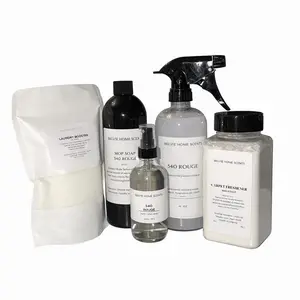 Mother's Day Gift Home Cleaning Bundle with Mop Soap 540 Rouge, Laundry Booster, and Carpet Freshener Household Household Room Household