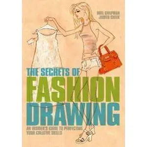 USED Book - Secrets of Fashion Drawing by Noel Chapman (Paperback) - english