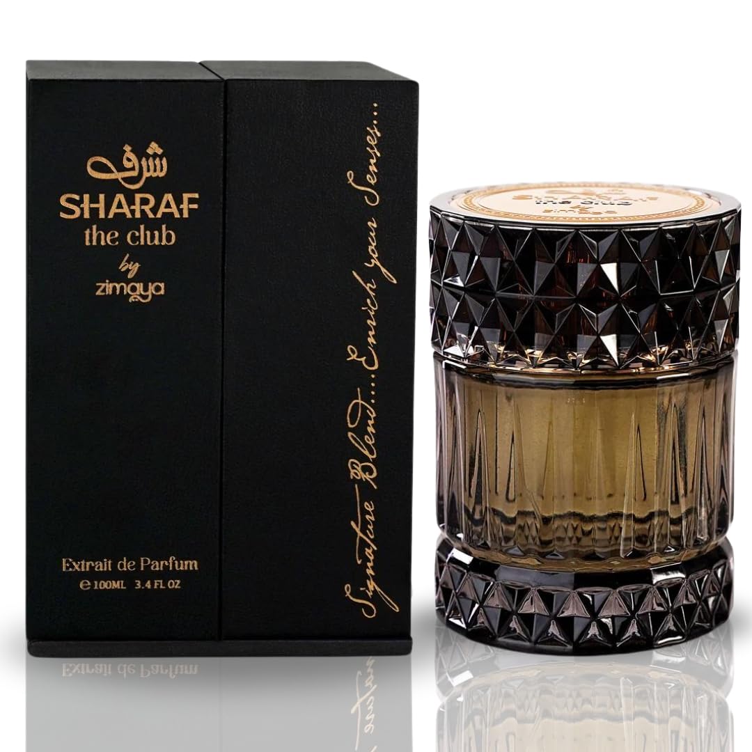 Zimaya Sharaf The Club Extrait De Parfum Spray 100 ml (3.4Oz) - Signature Blend for Lasting Impressions Zimaya Sharaf The Club Extrait De Parfum Spray 100 ml (3.4Oz) - Signature Blend for Lasting Impressions