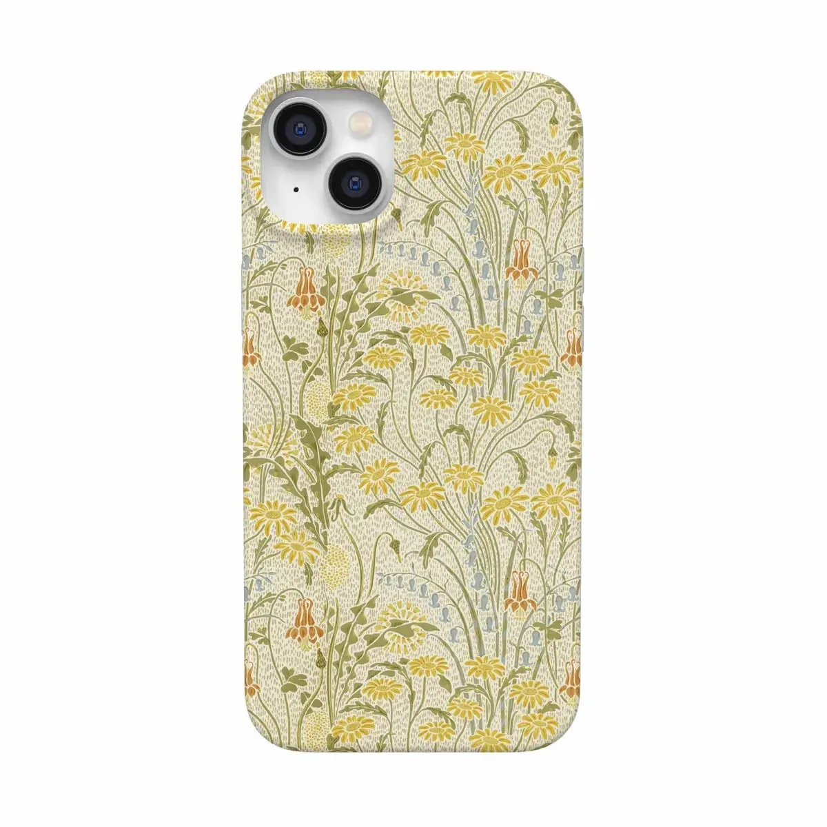 Casely iPhone 14 Plus Case | Boho Blooms | Golden Floral | Compatible with MagSafe | Classic Ultra Thin Design