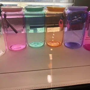 16 ounce glass can cups