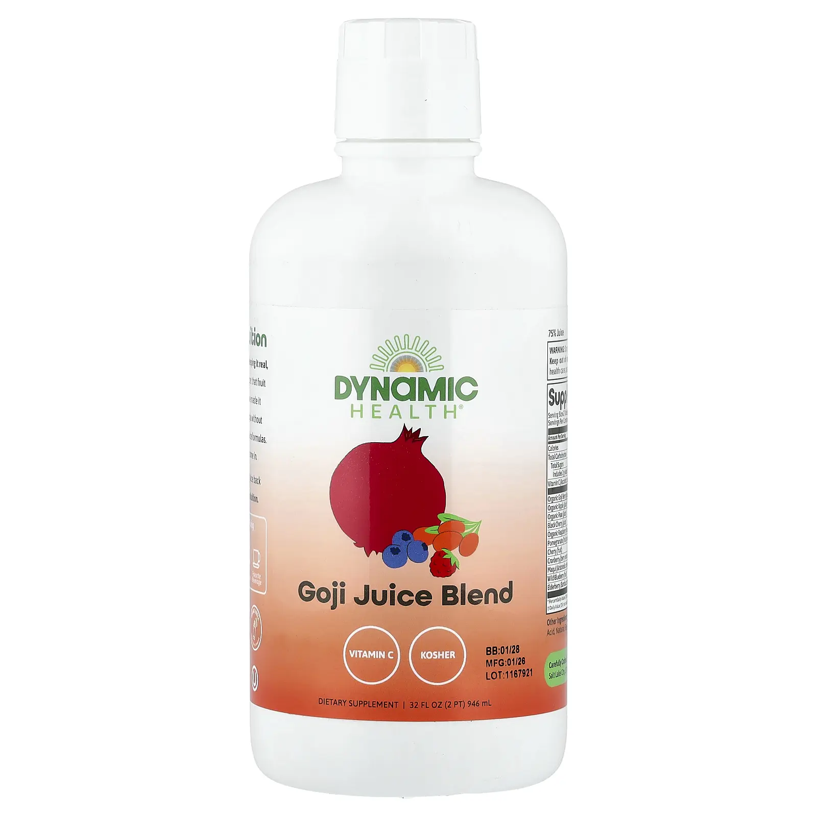 Dynamic Health Goji Juice Blend, 32 fl oz (946 ml)