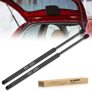 Nilight 2PCS 23-Inch Leakproof Quick-Install Rear Hatch Struts 6156 - Replacement Vehicle Accessories, Auto Parts Accessories, Car Tailgate Lift Supports for 2007-2014 Cadillac Escalade ESV, Chevy Suburban 1500/2500 Tahoe, GMC Yukon 1500/2500 XL