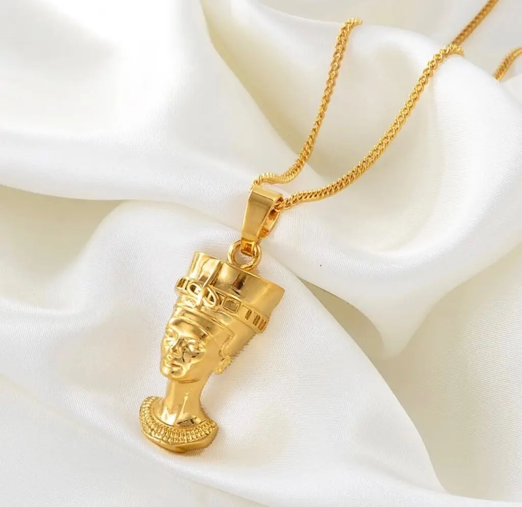 Nebulas Gem + Nefertiti Necklace