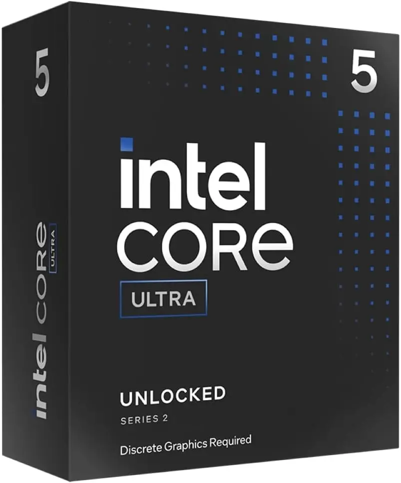 Intel Core Ultra 5 245KF Boxed Processor, 14-Core, 4.2GHz OC, LGA-1851 Socket, BX80768245KF Boxed SKU