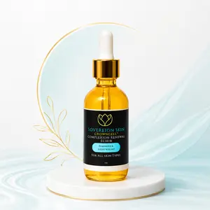 Sovereign Skin CrownCell Complexion Renewal Élixir Luxury Dry Face Oil | Brightening Glow Oil for Radiance, Nourishment & All Skin Types