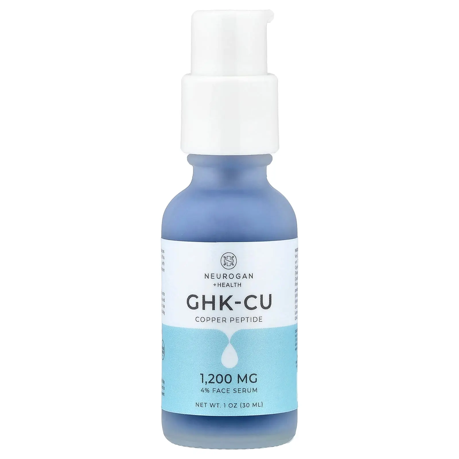 Neurogan Health GHK-CU Copper Peptide, Face Serum, 1 oz (30 ml)