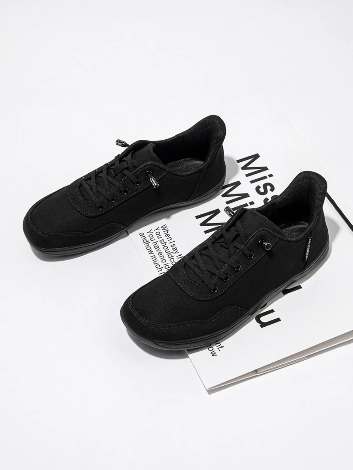 Hobibear Wide Head Mesh Shoes, Low Top Wear-Resistant Step-In Sports Shoes, Lightweight Casual Daily Wear Footwear