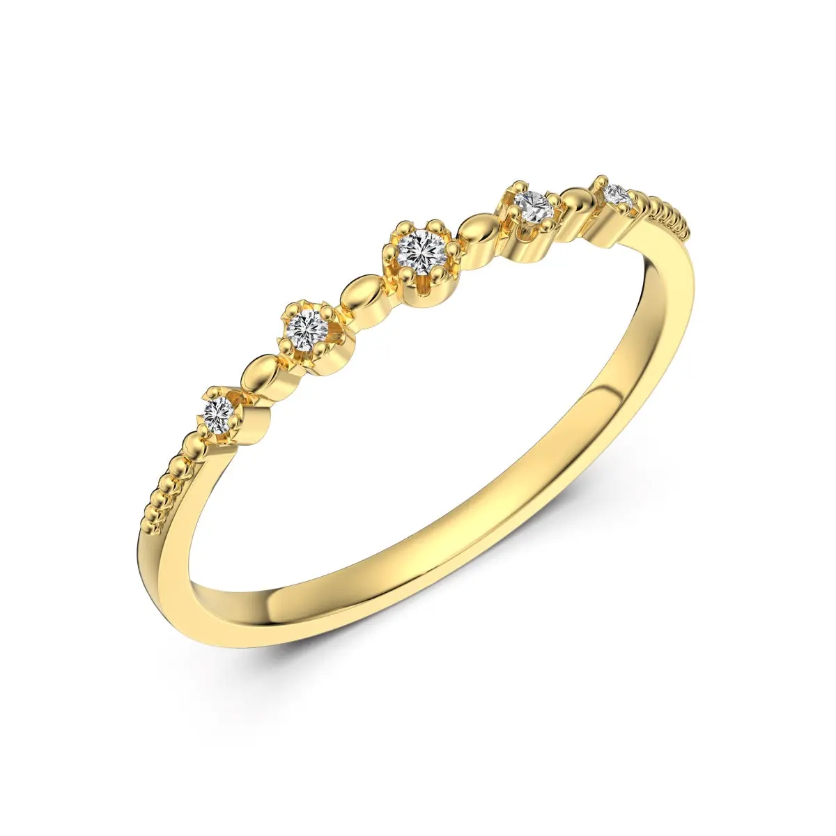 Dainty radiance Ring
