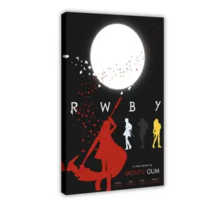 Anime RWBY Poster 28 bedroom canvas posters, hall wall art, bathroom canvas posters, home poster decoration