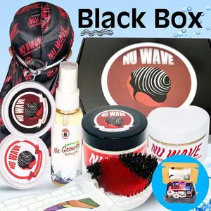 Black Box Deluxe Brush, Gel, Pomade, Moisturizer, Haircare Cream