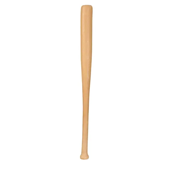 Child Plastic Baseball Bat Wood Look