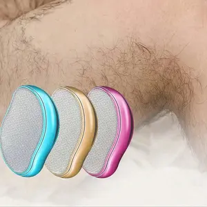 Reusable Crystal Hair Removal Tool, Unisex Pain-Free Exfoliating Depilatory, Portable Lightweight Gentle Shaver for Sensitive Skin, Effective Hair Removal, Gentle Exfoliation, For Men And Women, Durable, All Seasons Use