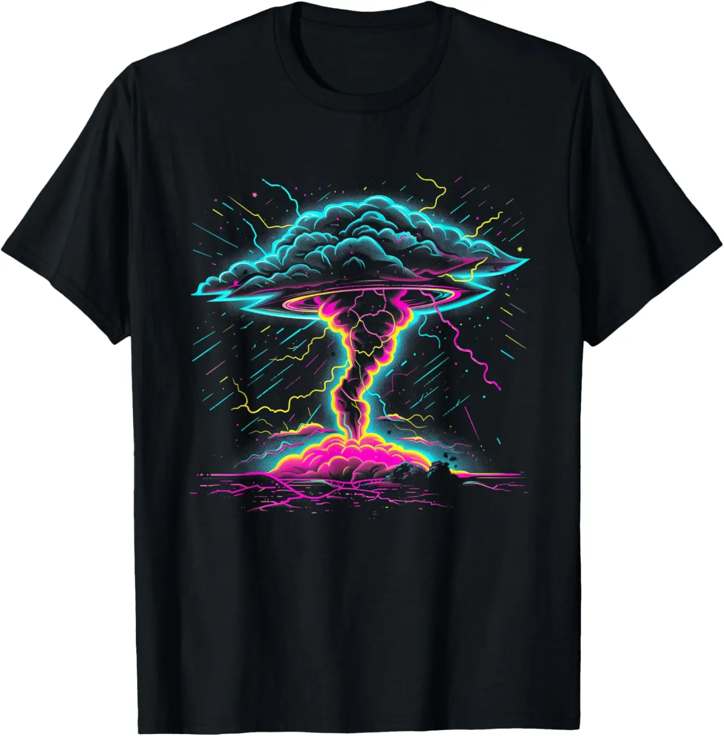 Women's Graphic T-Shirt, Casual Tornado Chaser Short-Sleeve Top in 100% Cotton Fabric, Comfortable Regular Fit for Daily Wear