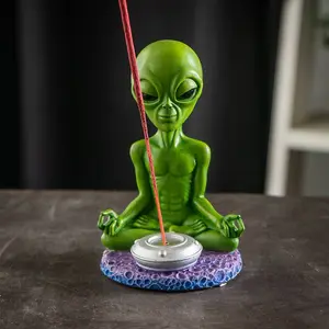 Meditation Alien Incense Burner