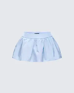 Violet Blue Mini Skirt