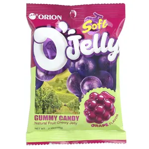 Orion Soft O'Jelly Gummy Candy, Grape, 2.33 oz (66 g)